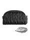 Celestino Дамско Чантичка Clutch С Релефни Мотиви Черен