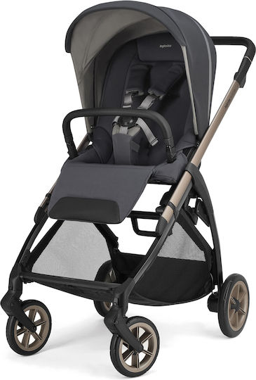 Inglesina Electa Reversible Baby Stroller Suitable for Newborn Garage Grey / Bronze Black 8.7kg