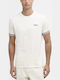 Tipped T-shirt Whisper White