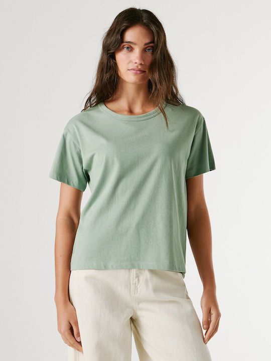 Pepe Jeans Women's T-shirt Green