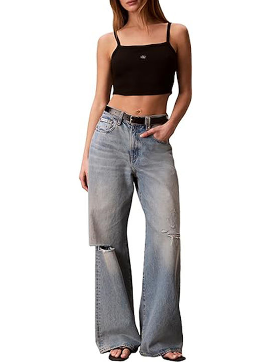 Calvin Klein Блуза Черна Calvin Klein Блуза Черна