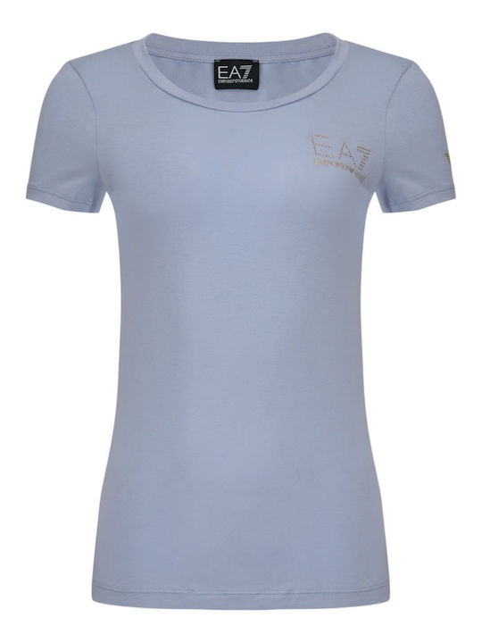 Emporio Armani Women's T-shirt Light Blue