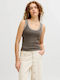 Damen Bluse Braun