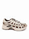 Damen Chunky Sneakers Braun