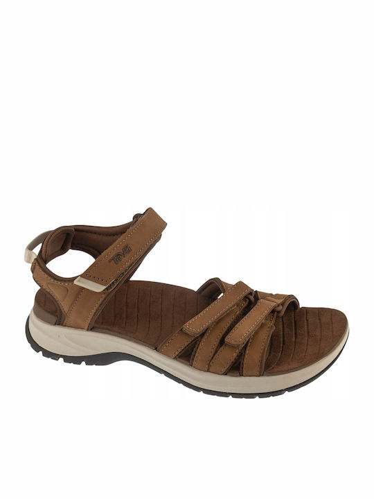 W Tirra Leather Women's Sandals Sporty Brown