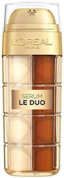 L'Oreal Paris Age Perfect Le Duo Anti-Aging Serum für das Gesicht mit Vitamin C & Niacinamid für Aufhellung & Festigung 30ml