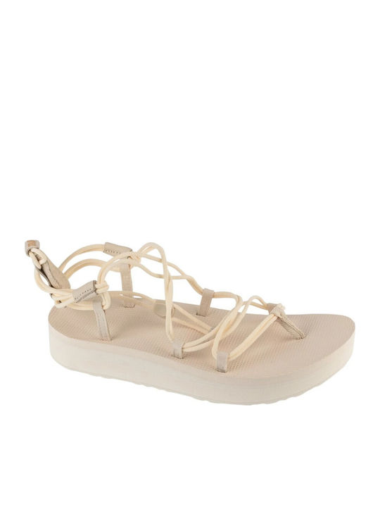 Teva W Midform Γυναικεία Σανδάλια Sporty Μπεζ