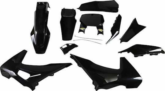 Cycra Комплект Пластмаси 1cyc-9429-12 5 Бройки Хускварна FC 450 19-22 Хускварна FC 350 19-22 Хускварна FC 250 19-22 Хускварна TC 250 19-21 Черни
