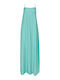 Summer Maxi Slip Dress for Wedding - Christening Turquoise