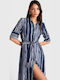 Summer Midi Dress Blue