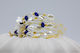 Kymi Christening Charm Blue Bracelet 50 Pieces