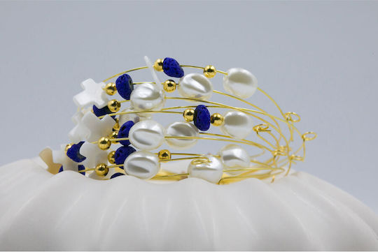 Kymi Christening Charm Blue Bracelet 50 Pieces