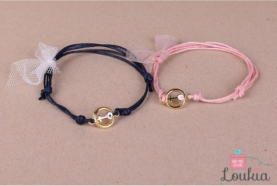 Loukia Taufe Anhänger Armbänder Blau 50 Stück LK-MAR86 Blau