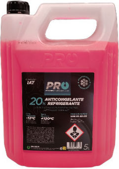 Antigel Paraflu Pentru Radiator Auto Culoare Roșie 5l