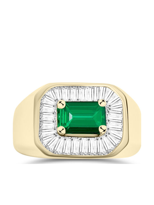 Chrilia Damentringe mit Diamant aus 18K Gold