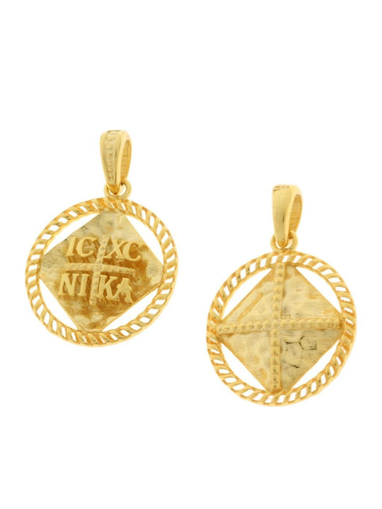 Senzio Belibasakis Charm Talisman Konstantin aus 9K Gold
