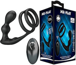 Mr Play Πρωκτική Σφήνα με Δυνατότητα Ασύρματης Λειτουργίας και Δόνηση Flesh Mr Play Πρωκτική Σφήνα με Δυνατότητα Ασύρματης Λειτουργίας και Δόνηση Flesh