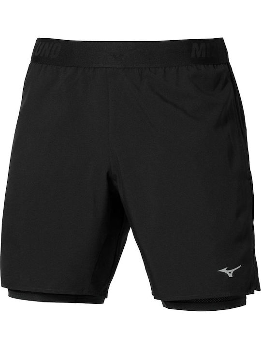 Mizuno Core 7.5 2 in 1 Αθλητική Ανδρική Βερμούδ...