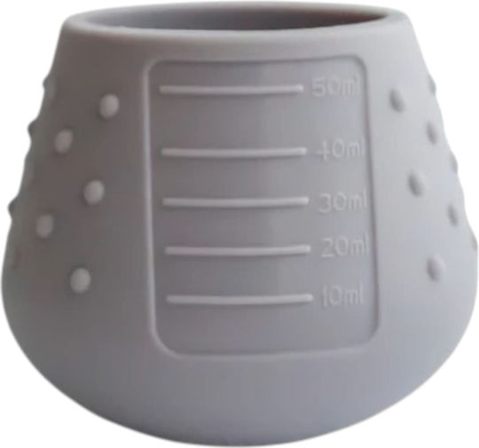 Tidy Tot Păhărel Copii din Silicon Gri 50ml