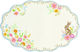 Easy Life Platou Din Porțelan De Paște Très Jolie 32x21cm Multicolor