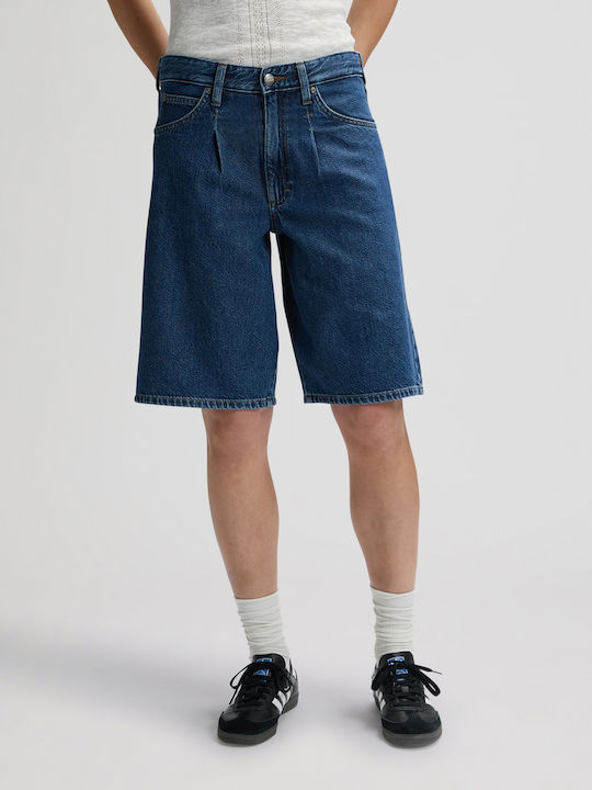 Lee Damen Bermudas Jean Overt Wash