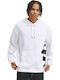 Hooded Sweatshirt Wht/White