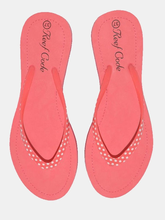 Rock Club Women's Flip Flops in Pink Colour