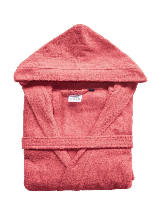 Kentia Riley Riley Bademantel mit Kapuze 44 Rosa 400g/m²
