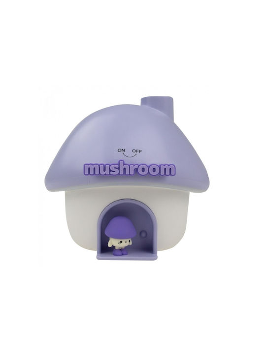 Mary's Led Kids Decorative Touch Lamp Purple 13x13x11.6cm