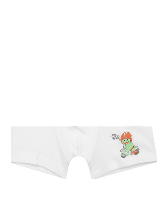 Minerva Monster Kids Boxer White