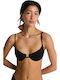 Sol Searcher Bikini Bra Black Pebble