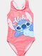 Zippy Kids One-Piece Swimsuit Pink Coral