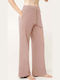 Vamp Vamp Damen Schlafanzug Hosen Winter Baumwolle Rosa Shadow