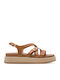 Summer Women's Platforms Tabac Brown