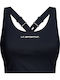 Damen Sport-BH Schwarz mit Futter & Abnehmbare Polsterung
