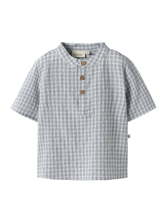 Kids Short-Sleeved Multicolour Shirt