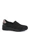 Anatomic Women's Canvas Black Slip-Ons