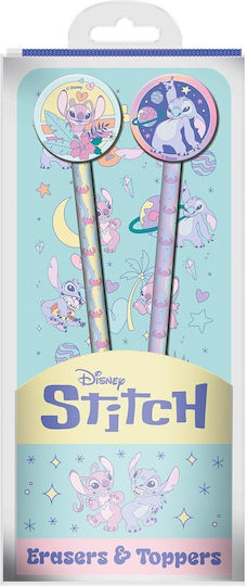 Disney Angel & Stitch Bleistift Radiergummi Topper 8 Stück