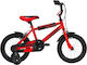 Rocky 14" Kids' Bicycle BMX Red