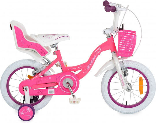 Byox 14 Inch Kids' Bicycle City Pink