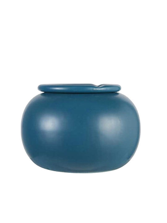 Vază Cenușare Ceramică 15,5 cm Albastră Marva 158232a
