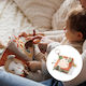 Babyono Hanging Toy for Cot and Car Cow Bingo for Newborns