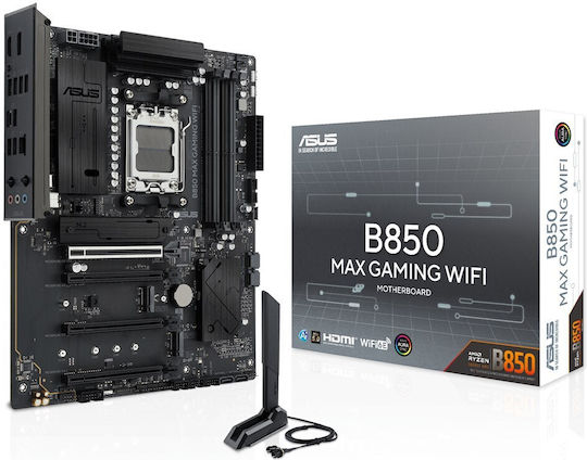 Asus B850 Wi-Fi Motherboard ATX with AMD AM5 Socket 90MB1PR0-M0EAY0