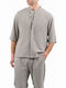 300 Μακρυμάνικo Overshirt Γκρι