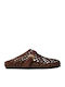 Flat Mules σε Καφέ Χρώμα
