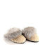 Anatomic Women's Slippers with Silver Fur