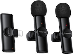 Borofone BFK16A Lightning Wireless Lapel Microphone Set