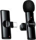 Borofone BFK16 Type C Wireless Lavalier Microphone for Mobile