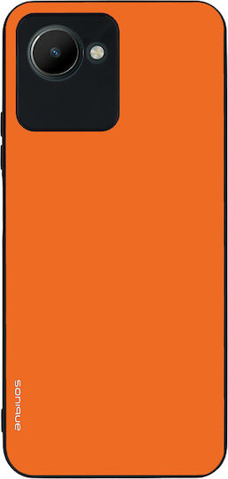 Sonique Colorbloc Series Realme C30 Mobile Phone Case Orange