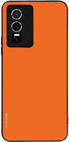 Husă Sonique Colorbloc Series Vivo Vivo Y74s Vivo Y76 5G Portocalie